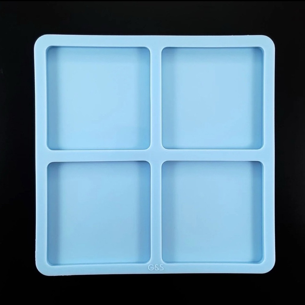 Square Coasters Silicone Resin Mold
